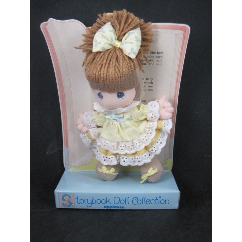 Precious Moments Birthday Storybook Doll by Applause 1991 New Old Stock